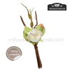 Ramillete de Flor Blanca del Bosque 14 cms