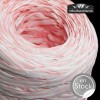 Rafia Bicolor Rosa y Blanca - precio por metro