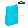 Caja Baja PVC Azul Turquesa 6.5x3x10 cm
