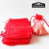 Bolsa Organza 09x15 ROJO