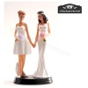 Figura pastel Novias Chicas