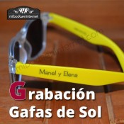 Grabación Gafas de Sol