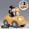 Figura Pastel Novios Pop & Fun Coche