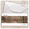 Invitación Boda Dos vidas, un camino Rectangular