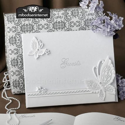 Libro de Firmas Decorado para Eventos