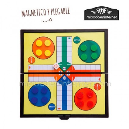 Juego magnético para niños - Parchis