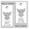 Punto de Libro Metal Angel con Borla en cajita de regalo