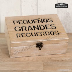 Decora tu boda con cajas de madera