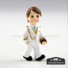 Iman Comunion Niño Almirante Blanco 6cms