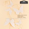 Guirnalda Mariposas algodón blanco 1,50 mts