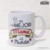 Taza cerámica Para la Mejor Mamá en caja regalo