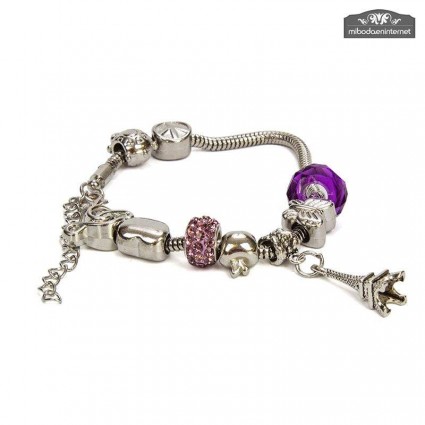 Pulsera Charms Eiffel