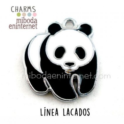 Charm Lacado Oso panda