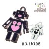 Charm Lacado Robot negro