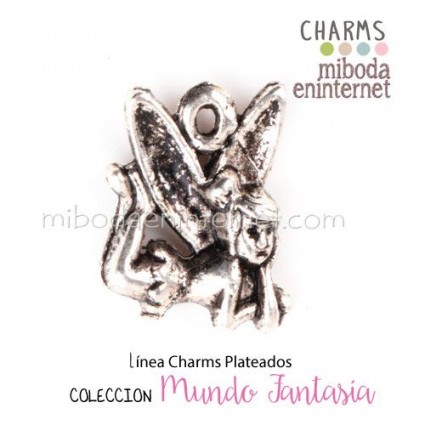 Charm Campanilla plateado