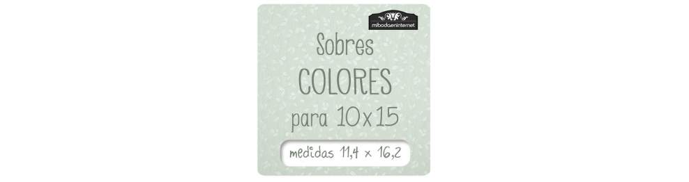 Sobres C6 Color