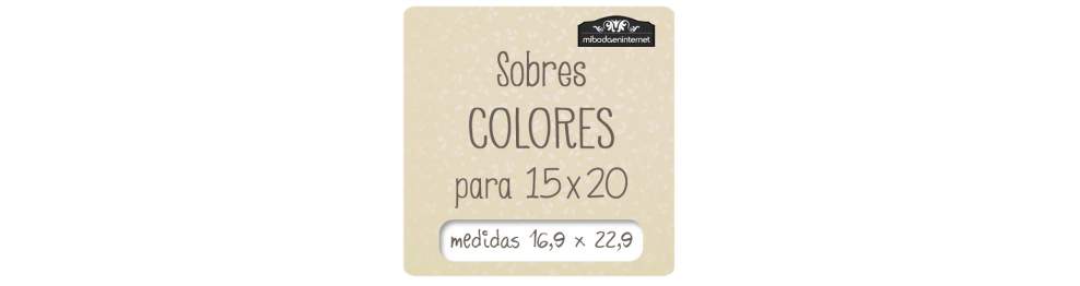 Sobres C5 Color