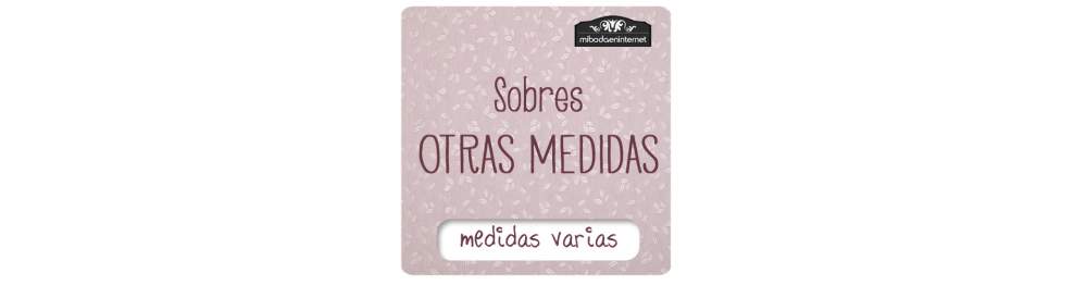 Sobres Otras medidas