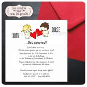 Invitación Boda Aires de amor