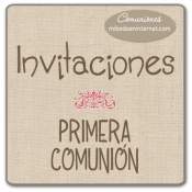 Invitación Primera Comunión