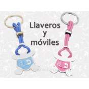 Llaveros y móviles Bautizo