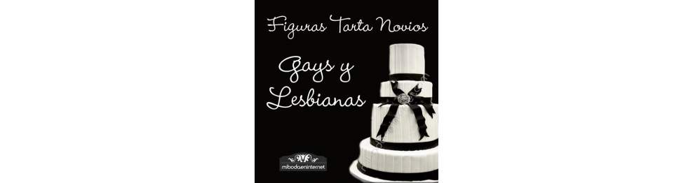 Figuras Tarta Gays y Lesbianas