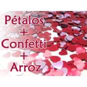 Pétalos Confetti Arroz