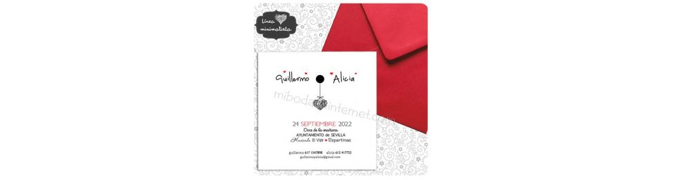 Invitación Boda Sueños