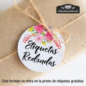 Etiquetas redondas