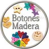 Botones madera