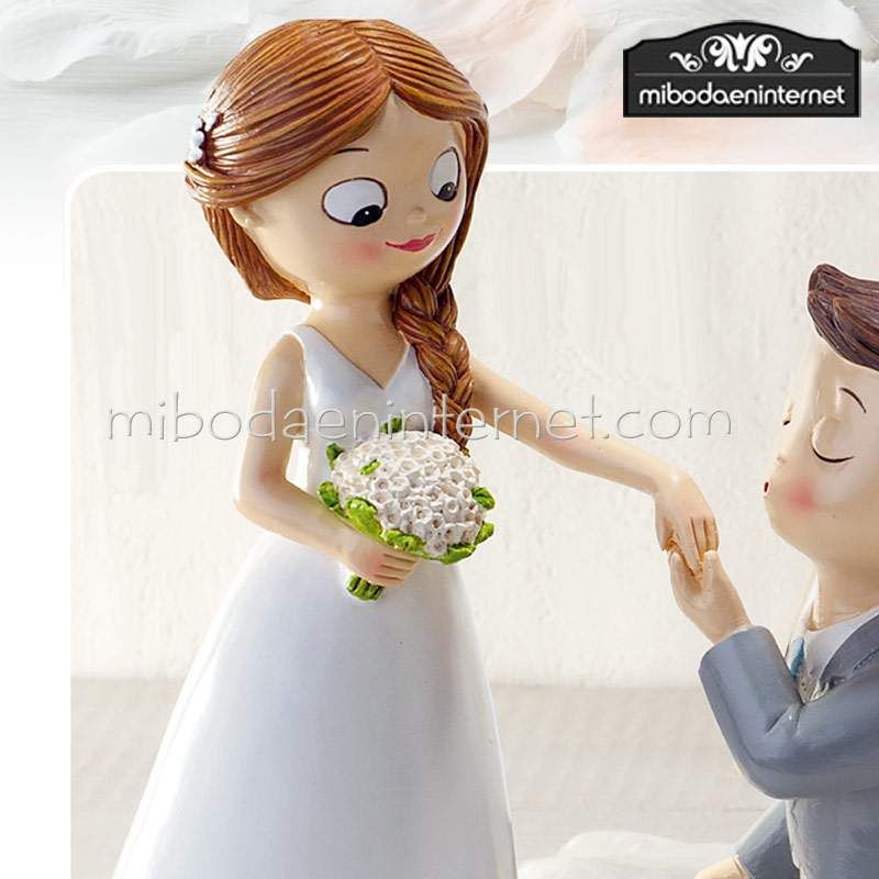 Figuras de novios para Tartas de Boda Pop & Fun