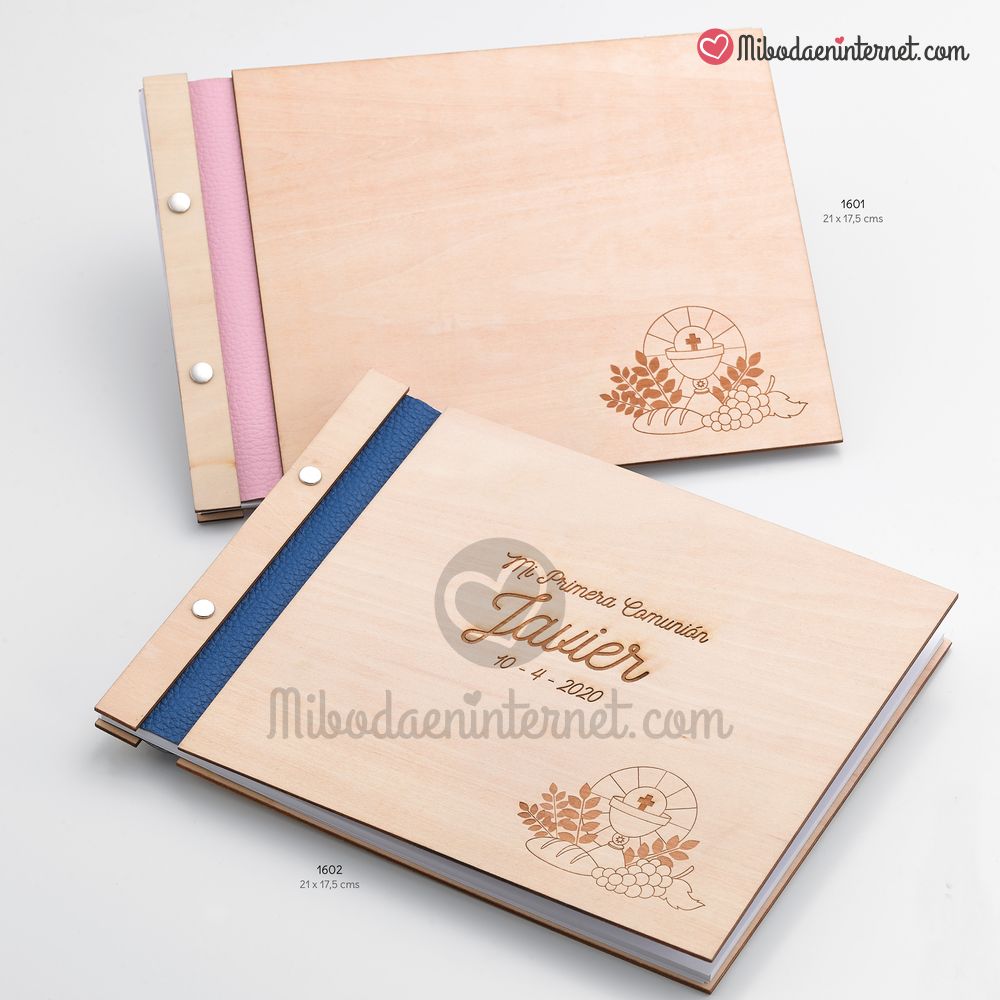 Libros de Firmas de Madera personalizados