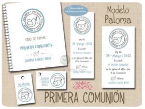 Conjunto de Primera Comunión Paloma